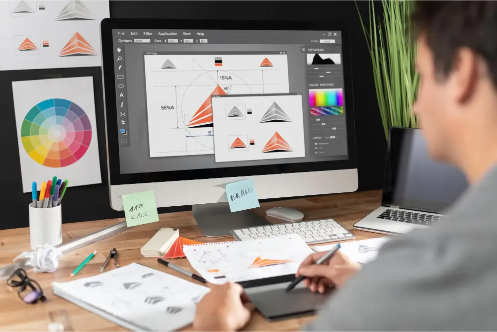 DTP- und Corporate-Design-Satz durch Ecrivus International